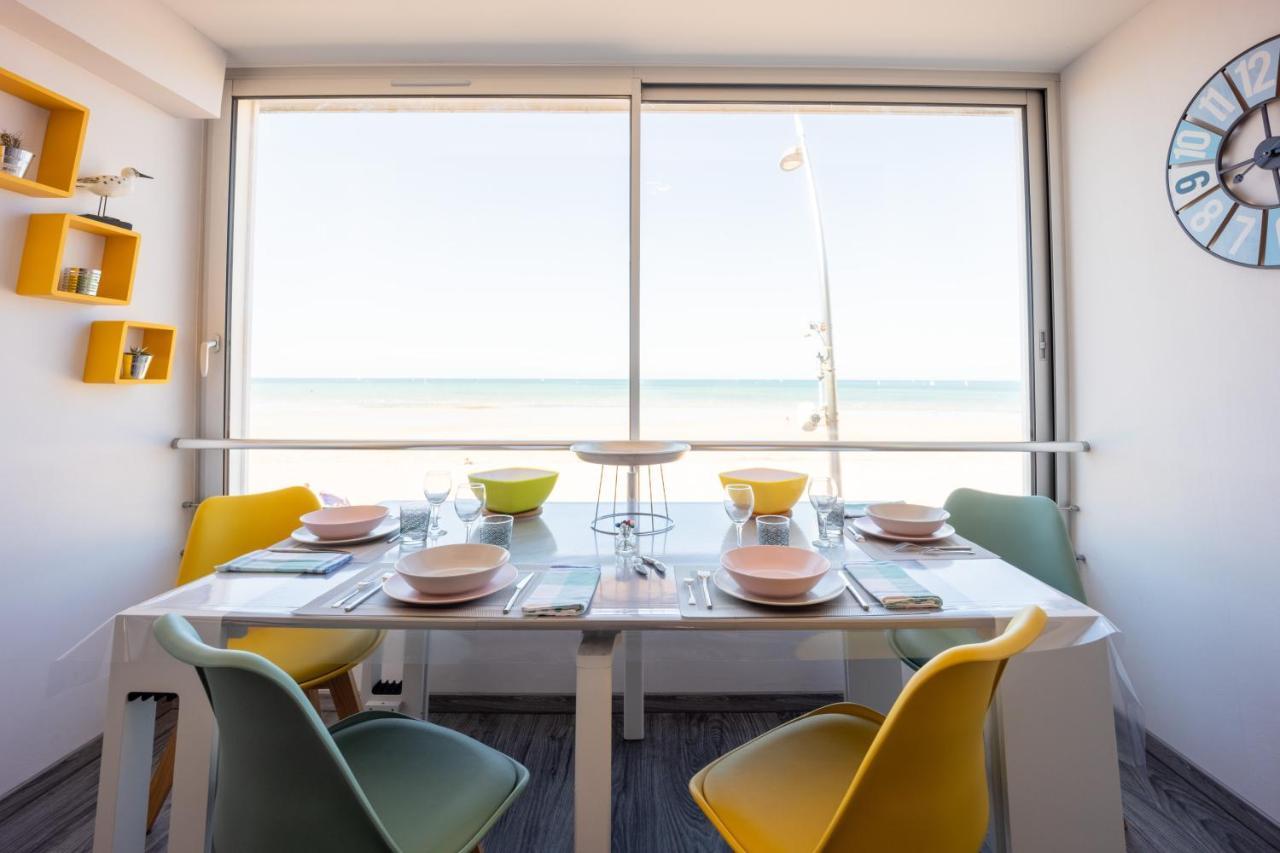 Les Vagues Apartment Courseulles-sur-Mer Luaran gambar
