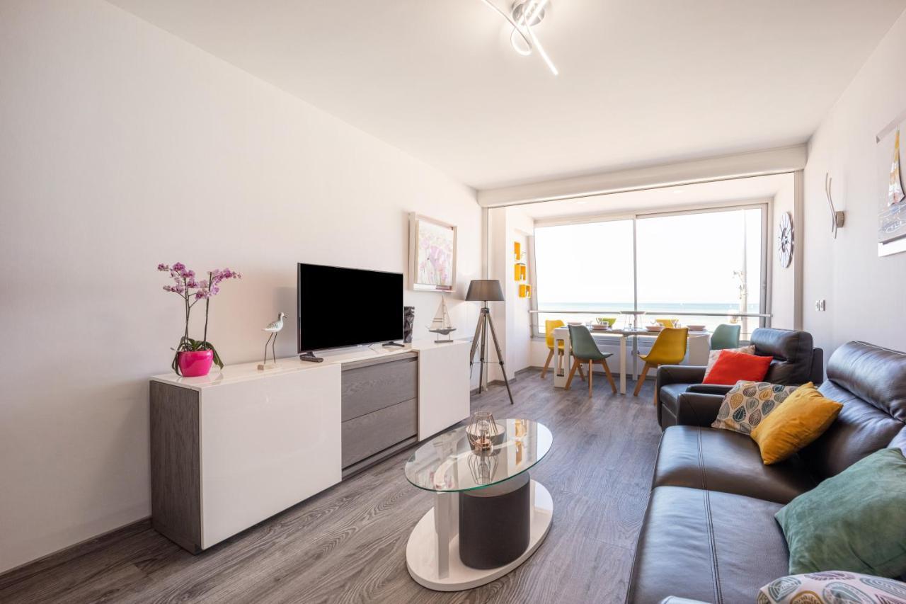 Les Vagues Apartment Courseulles-sur-Mer Luaran gambar
