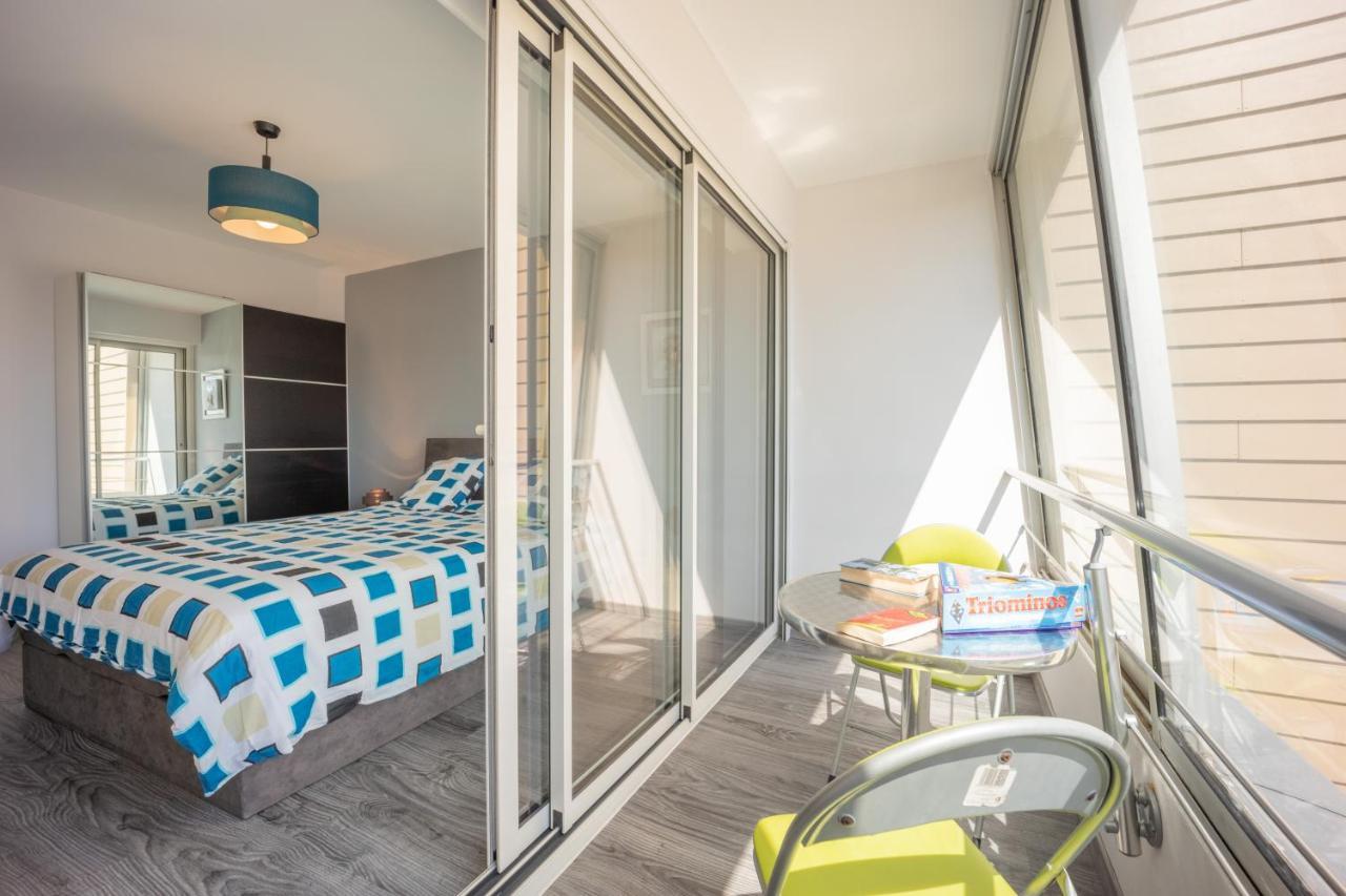 Les Vagues Apartment Courseulles-sur-Mer Luaran gambar